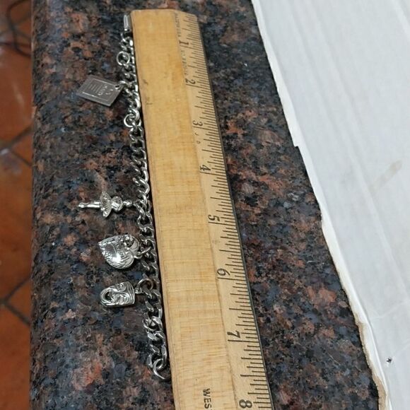 Girl's 4 Charm Bracelet...EUC - Picture 3 of 6